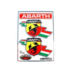 Sticker-Set ABARTH SCUDETTI FOLGORE