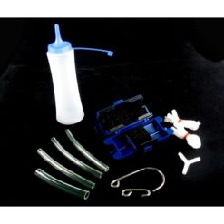 Ketten Cleaner Buzzetti mit Behälter, Schläuchen, Fixierungen und Bürsten