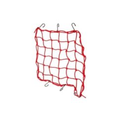 Elastisches Netz TECH für Tank oder Sitzbank in ROT (für Gepäck)