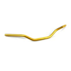 Superbikelenker Motacc Standard aus ALU in GOLD (Ø 22mm, BxHxV: 750x110x12