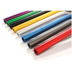 Superbikelenker Motacc Standard aus ALU in SILBER (Ø 22mm, BxHxV: 750x110x