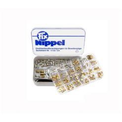 Nippel Sortiment Fix 104/4700 Schraub und Lötnippel, 338-teilig
