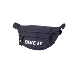 Bauchtasche BIKE IT BUMBAG BLACK NYLON 1l (1x Hauptfach 30x11x11cm 1x klei