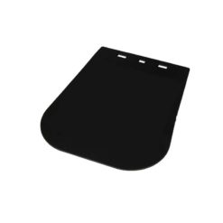 Kotschutzlappen BIKE IT SCHWARZ 220x227mm inkl. Befestigungsmaterial