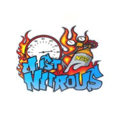 Sticker 4R Just Nitrous (10 x 12cm)