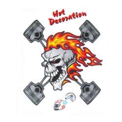 Sticker 4R Hot-Pistons (10 x 12cm)