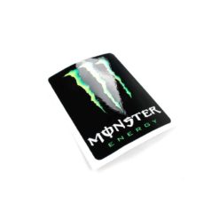 Sticker 4R MONSTER ENERGY (10 x 12cm) in Schwarz