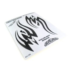 Sticker-Set 4R TRIBL III reflektierend (13 x 9.5cm) für Helm oder an Carro