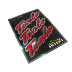 Sticker-Set 4R SPORTING TABS (130 x 95mm) Turbo