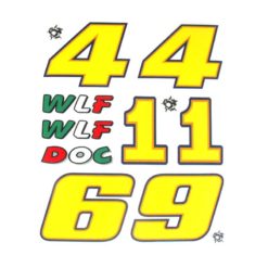 Sticker-Set 4R THE DOCTOR 44 / 69 - WLF DOC (20 x 24cm)