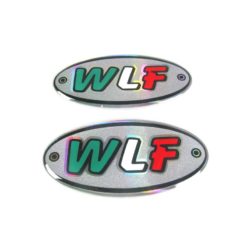 Sticker 4R (Paar) 3D MOTO SPORT OVAL WLF