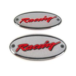 Sticker 4R (Paar) 3D MOTO SPORT OVAL Racing