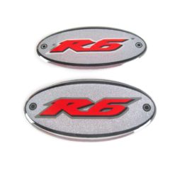 Sticker 4R (Paar) 3D MOTO SPORT OVAL R6