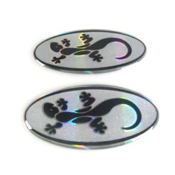 Sticker 4R (Paar) 3D MOTO SPORT OVAL Geko