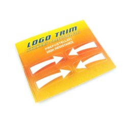 Logo-Trim 4R INDICATOR (4er Set) mit 3M Technologie in WEISS