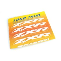 Logo-Trim 4R ZXR (4er Set) mit 3M Technologie in WEISS