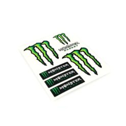 Sticker 4R MONSTER ENERGY Schrift (12 x 9.5cm)