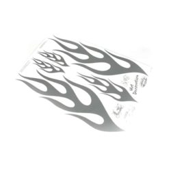 Sticker-Set MERYT Tribal in Silber (50 x 35cm)