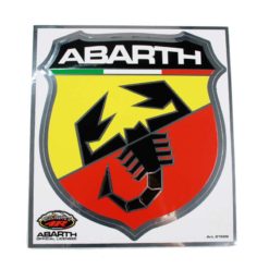 Sticker ABARTH SCUDETTO GIGANTE (190 x 170mm)