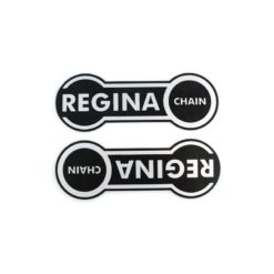 Sticker-Set 4R REGINA CHAIN (10 x 12cm) in Schwarz/Silber