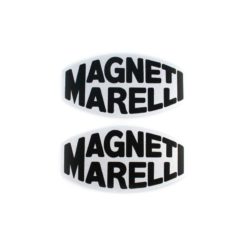 Sticker-Set 4R MAGNETI MARELLI (10 x 12cm) in Schwarz/Silber