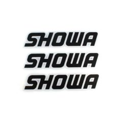 Sticker-Set 4R SHOWA (10 x 12cm) in Schwarz/Silber