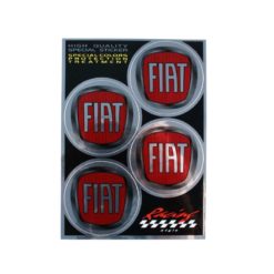 Sticker-Set 4R FIAT (Ø 48mm - 130 x 95mm)