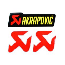 Sticker-Set 4R AKRAPOVIC (14 x 16cm)