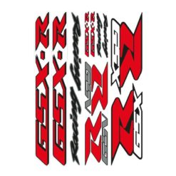 Sticker-Set 4R SUZUKI GSX-R RACING (35 x 25cm)