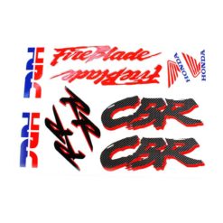 Sticker-Set 4R HONDA CBR RR / FIREBLADE / HRC (35 x 25cm)