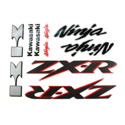 Sticker-Set 4R KAWASAKI XZ-R NINJA (35 x 25cm)