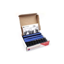 Klebeblei- Set PROVAC (50 Stück) SCHWARZ (B 10 x H 4mm) 8 x 5gr. (Gesamt: