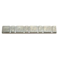 Klebeblei- Set PROVAC (50 Stück) ZINK 4 x 5gr. und 4 x 10gr. (Gesamt: 60gr