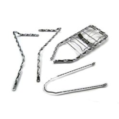 Rahmen- Anbauteile Set NN PRODUCTS TWIST in CHROM zu Puch Maxi S