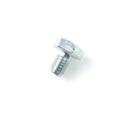 Sechskantschraube M6/1 x L 8mm (DIN 933) verzinkt-blau