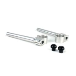 Lenkerstummel TRW LUCAS CUSTOM mit KK (Paar) Ø 25.4mm in SILBER (Anschlus