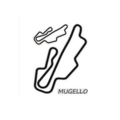 Sticker-Set 4R MUGELLO (10 x 12cm) in schwarz