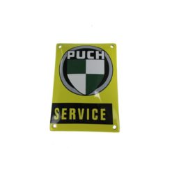 Serviceschild TECH PUCH SERVICE (Grösse: 100 x 140mm)