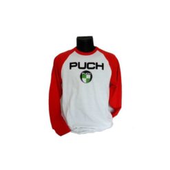 Sweatshirt NN PRODUCTS PUCH in weiss/rot (Grösse: L)