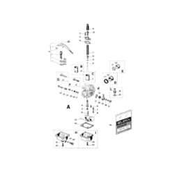 Düsenstock DellOrto zu PHBD (Typ: ED1) - Abbildung 4