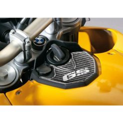 Gabelbrücken- Protektor PRINT in carbon-look zu BMW