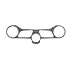 Gabelbrücken- Protektor PRINT in carbon-look zu Ducati