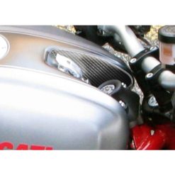 Gabelbrücken- Protektor PRINT in carbon-look zu Ducati