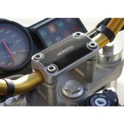 Gabelbrücken- Protektor PRINT in carbon-look zu Ducati
