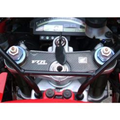 Gabelbrücken- Protektor PRINT in carbon-look zu Honda