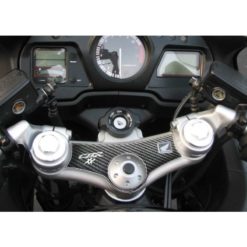 Gabelbrücken- Protektor PRINT in carbon-look zu Honda