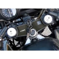 Gabelbrücken- Protektor PRINT in carbon-look zu Honda