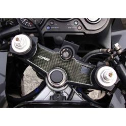 Gabelbrücken- Protektor PRINT in carbon-look zu Honda