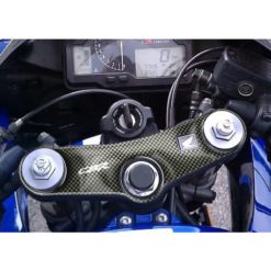 Gabelbrücken- Protektor PRINT in carbon-look zu Honda
