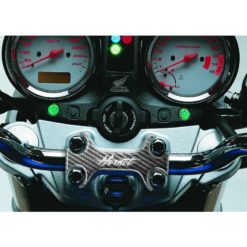 Gabelbrücken- Protektor PRINT in carbon-look zu Honda